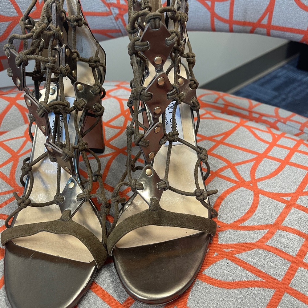 Jimmy Choo gladiators style heels